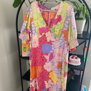 Never Fully Dressed satin dress